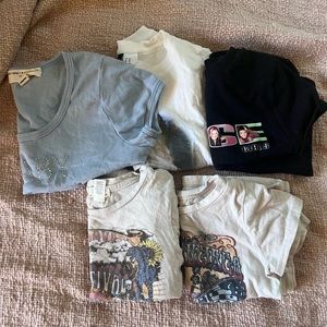 Baby Tee crop top bundle